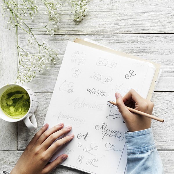 Lettering und Illustration